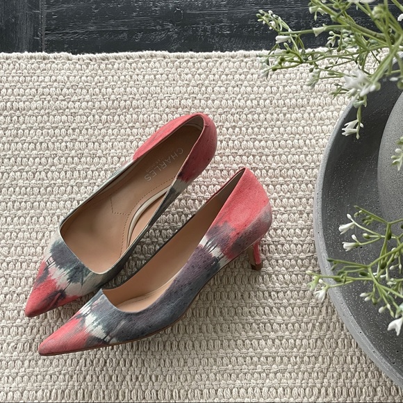 Charles David Kitten Pumps, Size 6 - Picture 2 of 11